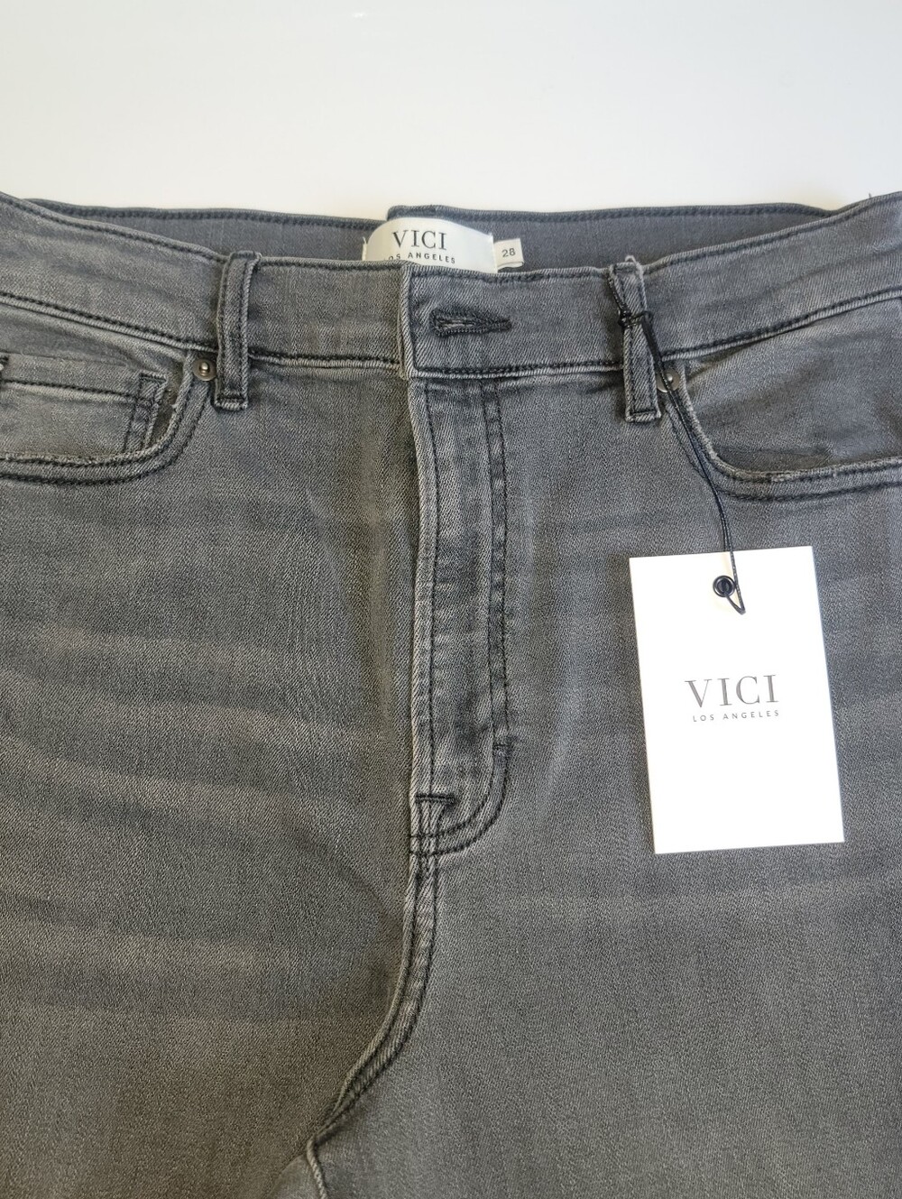 Vici Icon High-Rise Stretch Straight Leg Women’s Jeans - Black - Picture 5 of 6